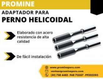 ADAPTADORES PARA PERNO HELICOIDAL - PROMINE PERÚ